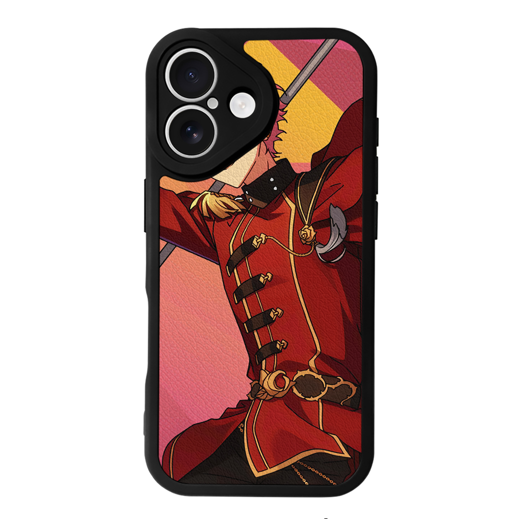 （画像用） あんさんぶるスターズ! Ensemble Stars 【iPhone 16シリーズ対応】シリコンスマホケース（レザー調） 材質：シリコン